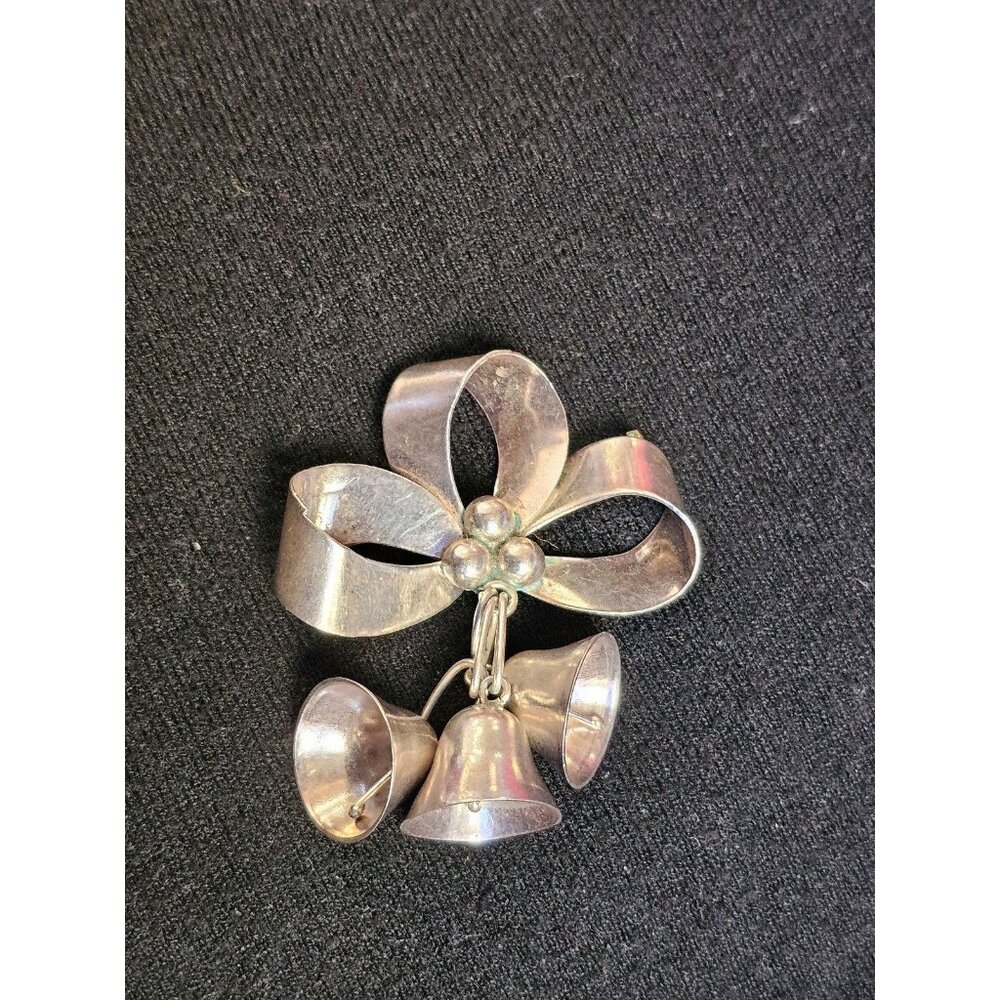 Bow bells brooch | Mexico 925 stamped